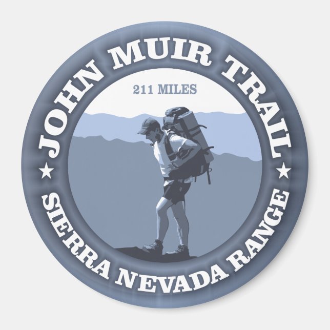 John Muir Trail Magnet (Framsidan)