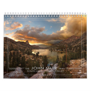 John Muir Trail - södra Sjö till Onion Valley - Kalender