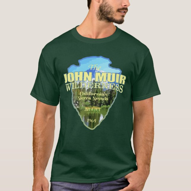 John Muir WA (pilhuvud) T Shirt (Framsida)
