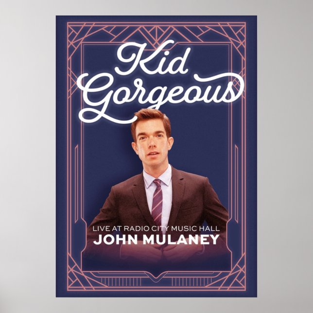 John Mulaney Kid Gorgeous Poster (Framsidan)