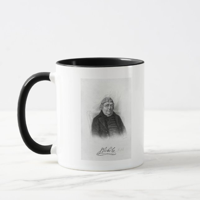 John Nichols som inristas av Woolnoth Mugg (Vänster)