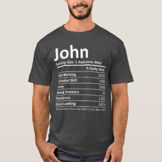 JOHN Nutrition Rolig födelsedag Personligt namn Gi T Shirt