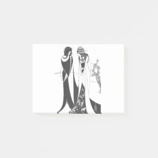 John och Salome, vid Aubrey Beardsley. HD Post-it Block
