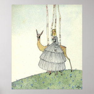 John och Spöken av Kay Nielsen Poster
