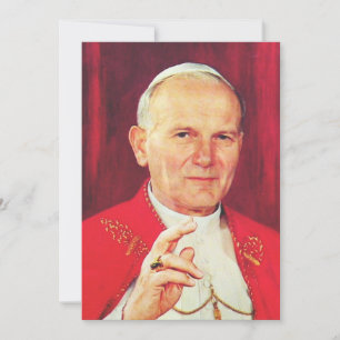 John Paul II Bishop of Rom Julkort