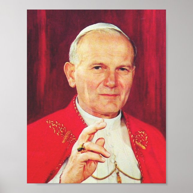John Paul II Bishop of Rom Poster (Framsidan)