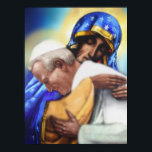 JOHN PAUL II OCH DAM.. POSTER<br><div class="desc">ST JOHN PAUL II OCH VÅR DAM.HELIG BILDER</div>
