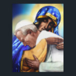 JOHN PAUL II OCH DAM.. POSTER<br><div class="desc">ST JOHN PAUL II OCH VÅR DAM.HELIG BILDER</div>