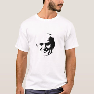 John Paul II White Ansikte T Shirt