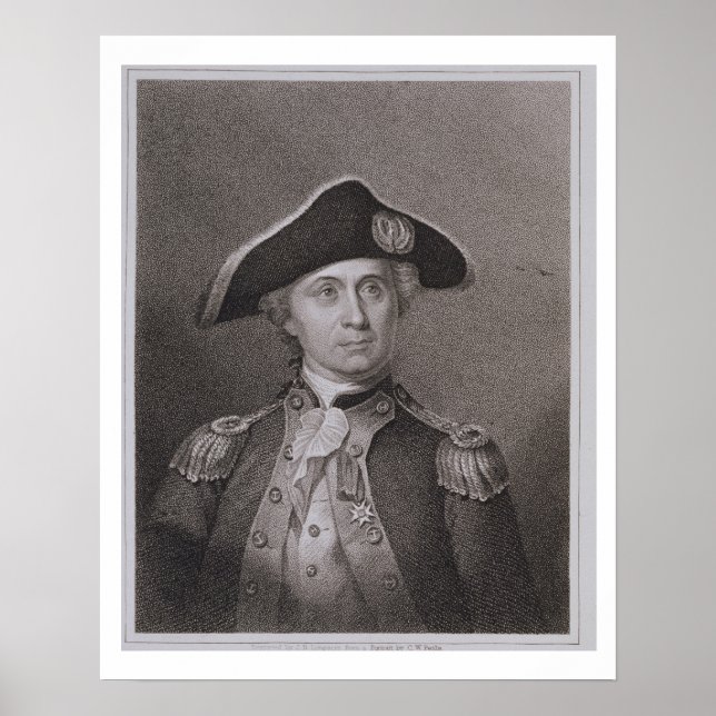 John Paul Jones (1747-92), ingiven av James Barto Poster (Framsidan)