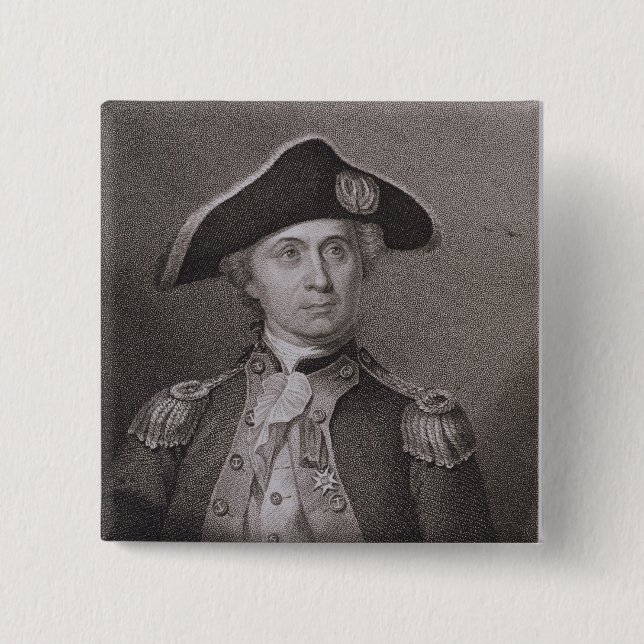 John Paul Jones (1747-92) som inristas av James Knapp (Framsida)