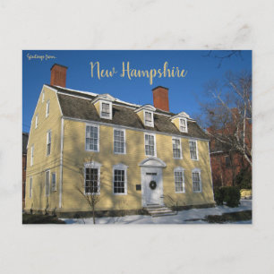 John Paul Jones House Portsmouth New Hampshire Vykort