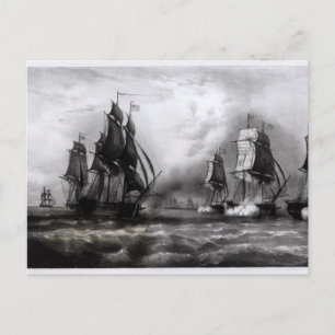 John Paul Jones's 'Skogsvaktare' Frakt, 1793 Vykort