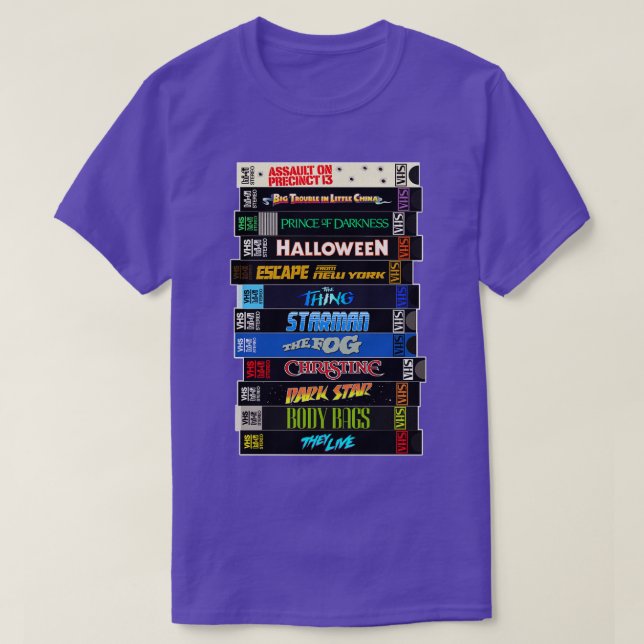 John penter VHS Stack T Shirt (Design framsida)