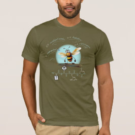 JOHN peptid, Bee- 5 med anpassningsbar, mörk T Shirt