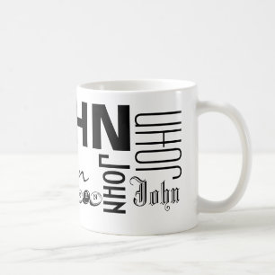 JOHN - personifiera muggen Kaffemugg