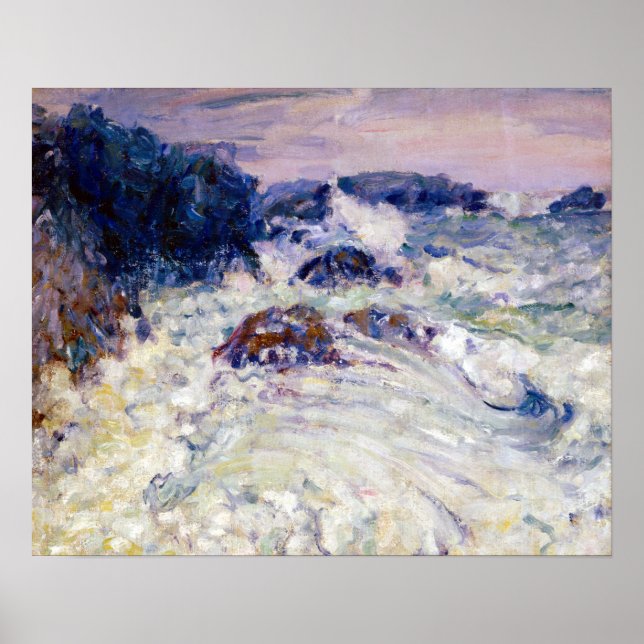 John Peter Russell Rough Sea, Morestil Poster (Framsidan)