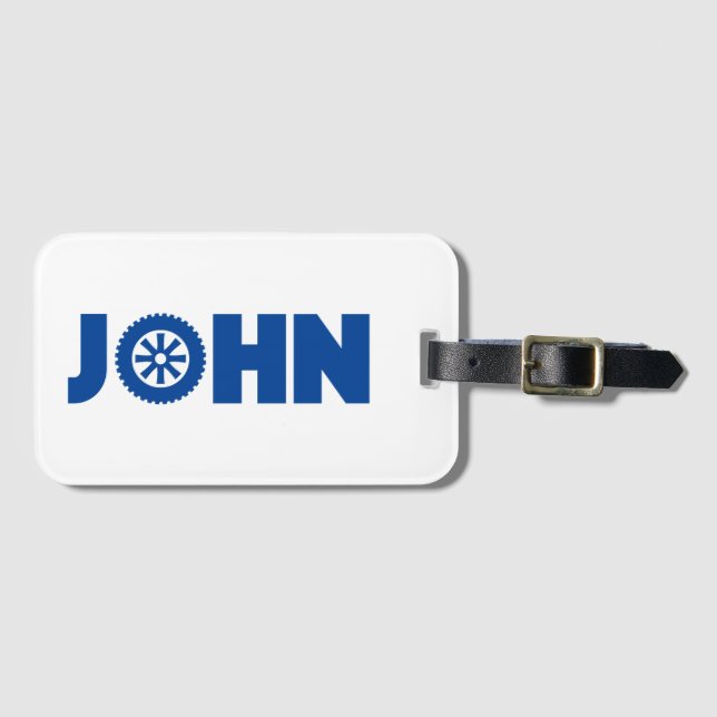 John Petrol Head Bagagebricka (Framsida horisontal)