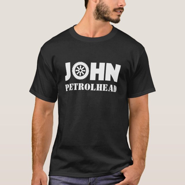John Petrolhead T Shirt (Framsida)