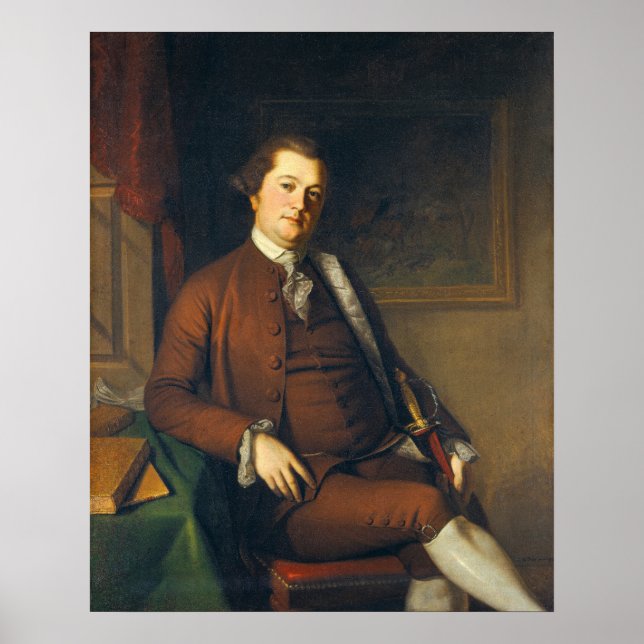 John Philip de Haas, Charles Peale Fine Art Poster (Framsidan)