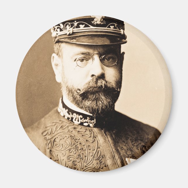 John Philip Sousa Porträtt Magnet (Framsidan)