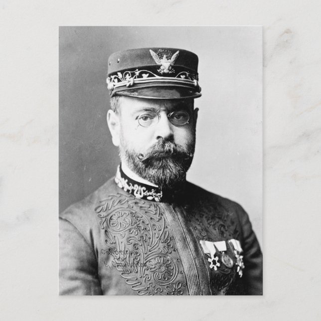 John Philip Sousa Porträtt Vykort (Framsida)