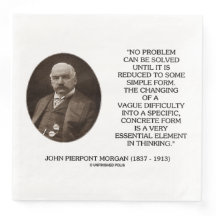 John Pierpont Morgan Inga problem kan lösas