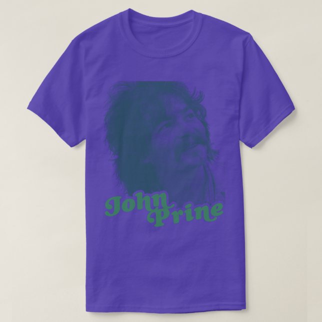 John Prine Folk Legend T Shirt (Design framsida)
