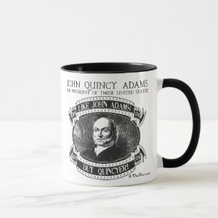 John Quincy Adams 1824 kampanjmugg Mugg
