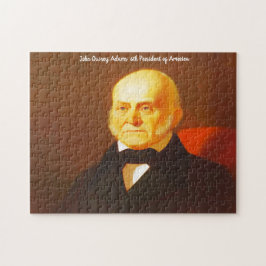 John Quincy Adams 6:e president i Amerika. Pussel