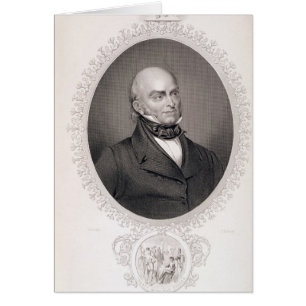 John Quincy Adams Hälsningskort