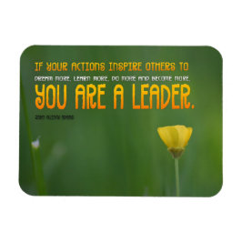 John Quincy Adams inspirationcitationschef Flexi Magnet