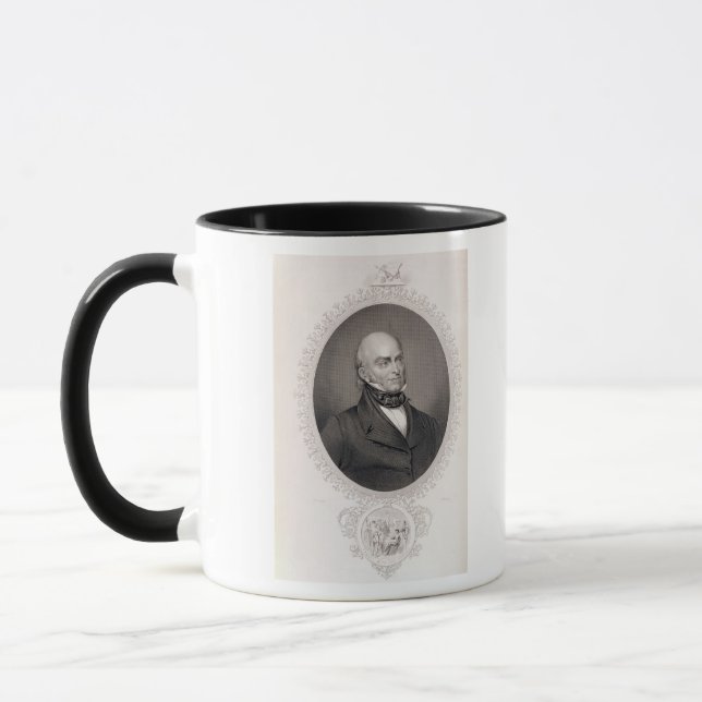John Quincy Adams Mugg (Vänster)
