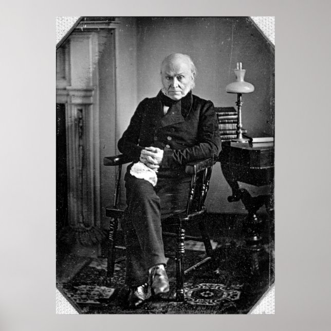 John Quincy Adams Poster (Framsidan)