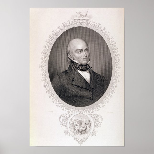John Quincy Adams Poster (Framsidan)
