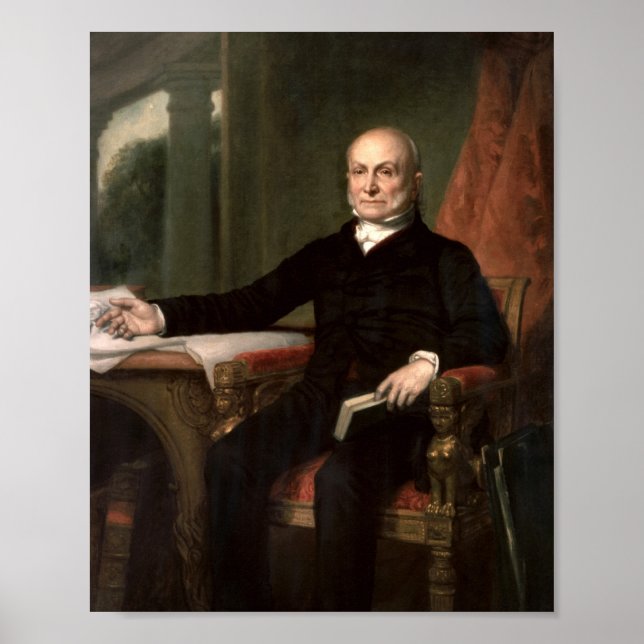 John Quincy Adams Poster (Framsidan)