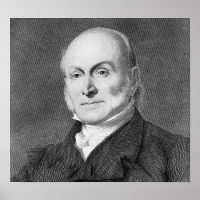 John Quincy Adams Poster (Framsidan)