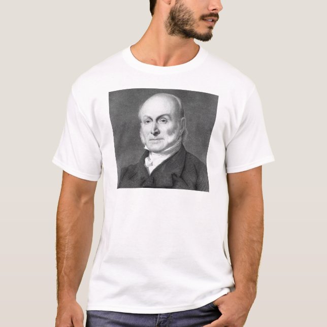 John Quincy Adams T-shirt (Framsida)