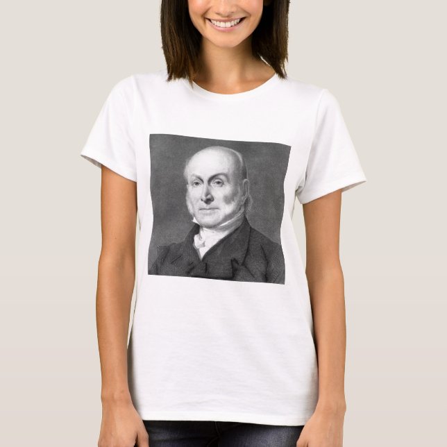 John Quincy Adams T-shirt (Framsida)