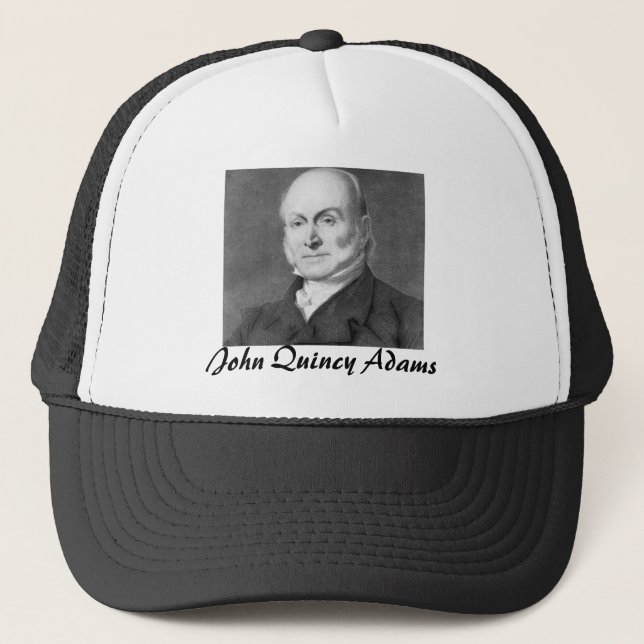 John Quincy Adams Truckerkeps (Framsida)