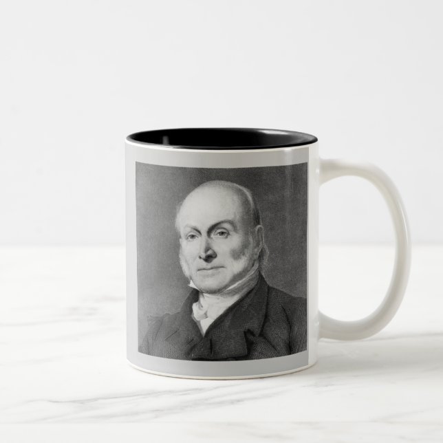 John Quincy Adams Två-Tonad Mugg (Höger)