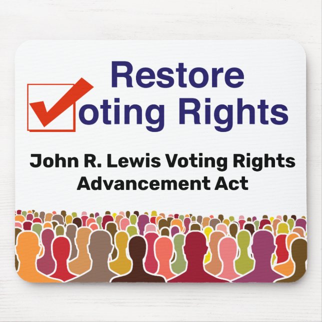 John R. Lewis Voting Högers Advanced Act Musmatta (Framsidan)