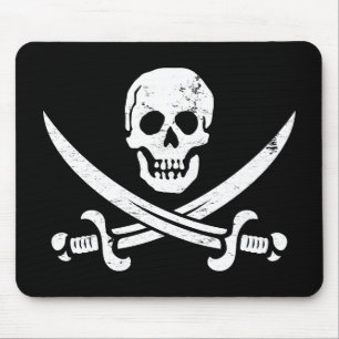 John Rackham (Calicojack) piratflagga Jolly Roger Musmatta