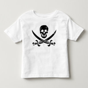 John Rackham (Calicojack) piratflagga Jolly Roger Tröja