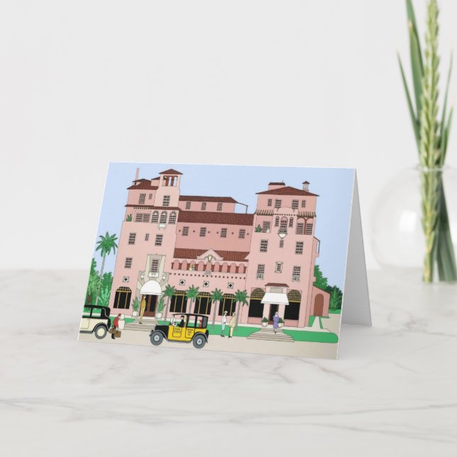 John Ringling Hotel Note Card Helgkort (Framsida)