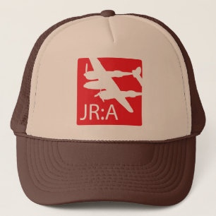 "John Ross: Amerikan" logotyptruckerkeps Keps
