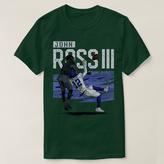 John Ross III New York G Catch T Shirt (Design framsida)