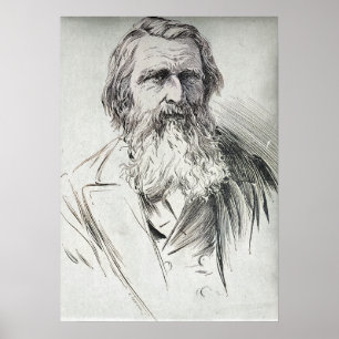 John Ruskin - författare Poster