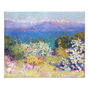 John Russell i morgon Poster Alpes Maritimes