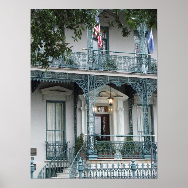 John Rutledge House Inn, Charleston SC Poster (Framsidan)